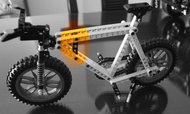 lego technic downhill bike