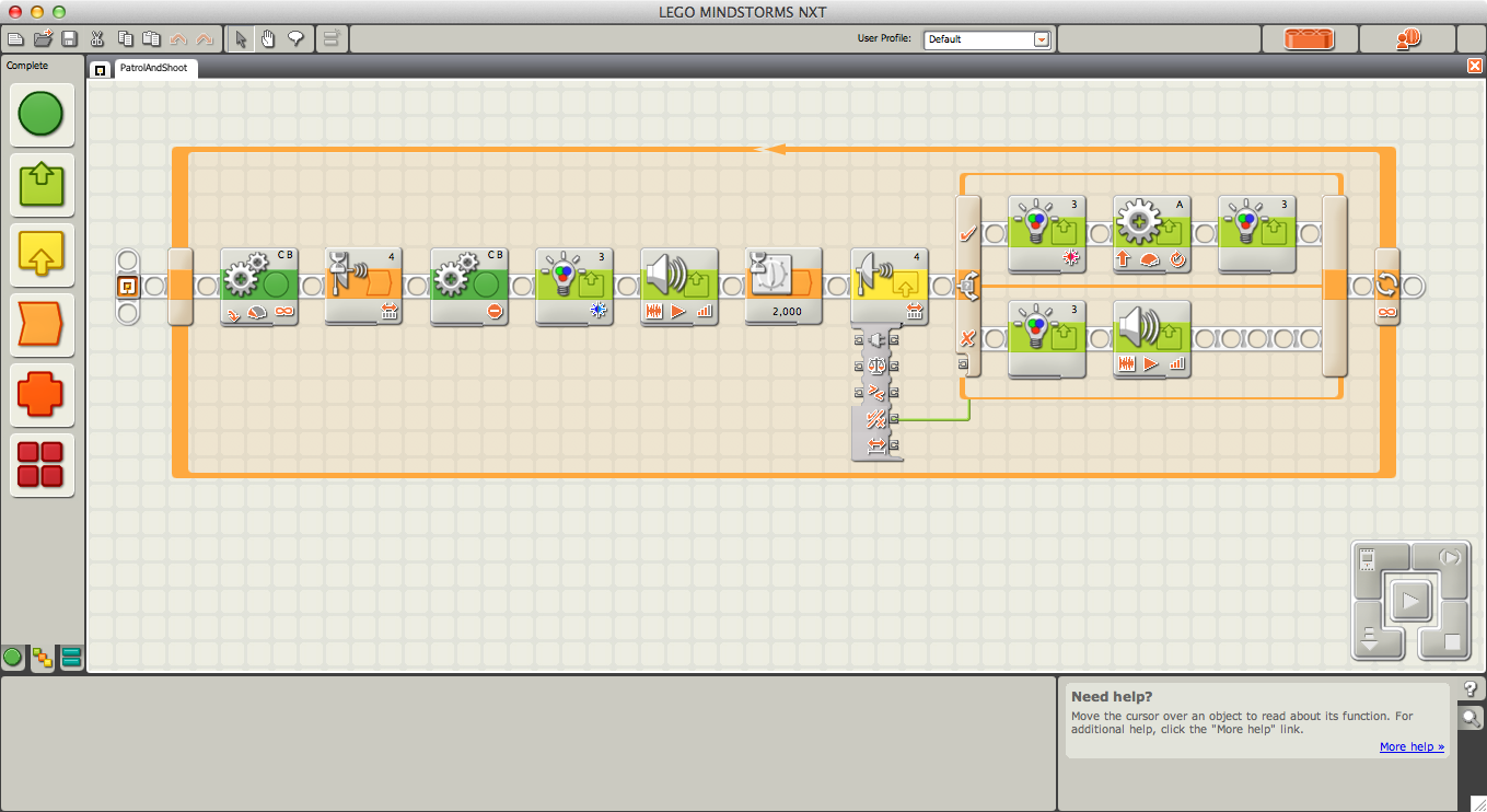 how to program the lego mindstorms mindcuber