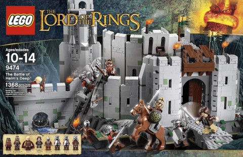 LEGO Lord of the Rings Helm's Deep Box