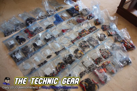 How to sort LEGO Technic bricks