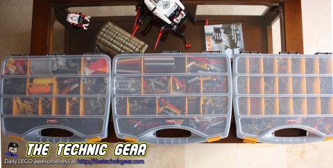 Lego best sale technic storage