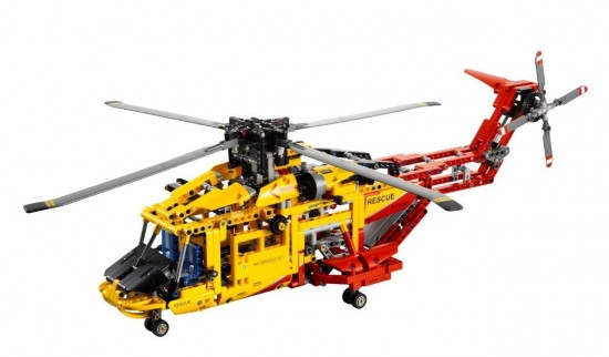 LEGO-Technic-9396-rescue-helicopter