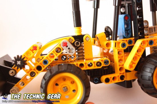 Lego technic 42004 mini backhoe loader hot sale