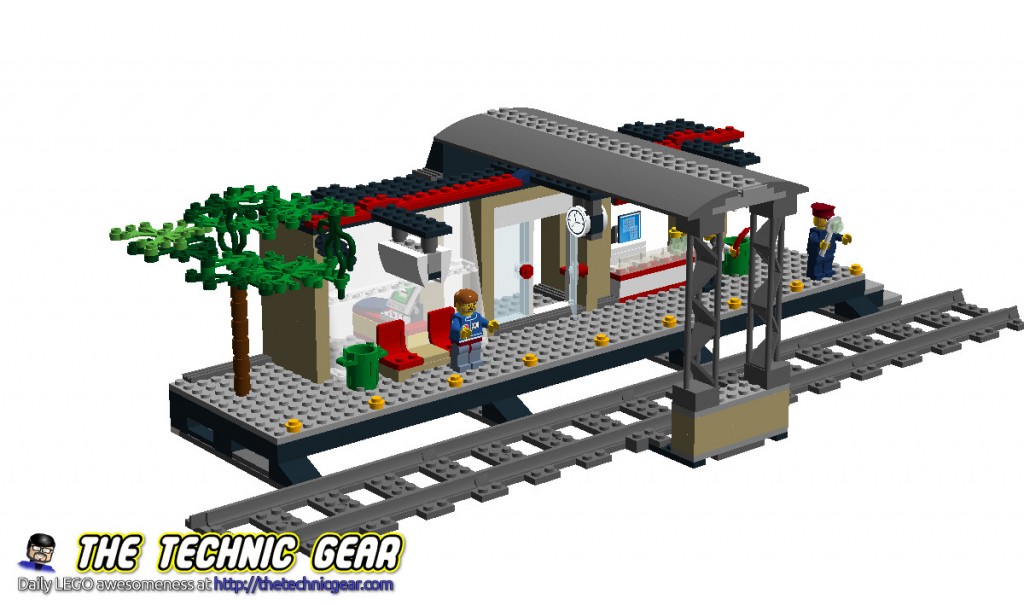 MOC LEGO City Station LEGO & Videos