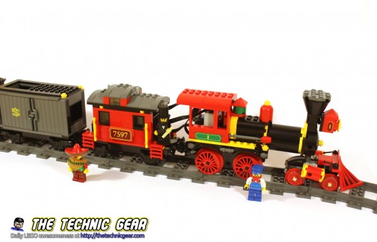 Easy lego hot sale train