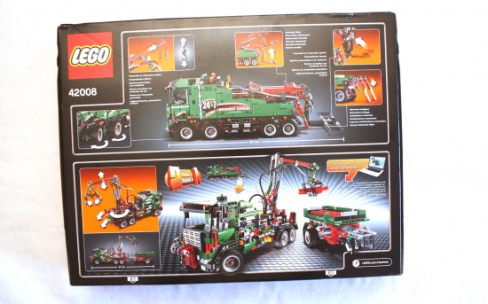 Lego technic truck 42008 hot sale