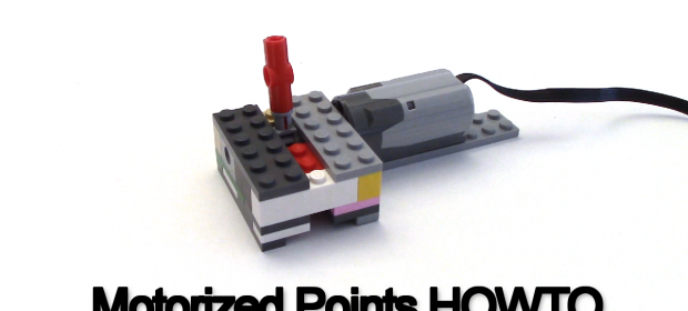 HOWTO Create a LEGO Motorized Train Points Track