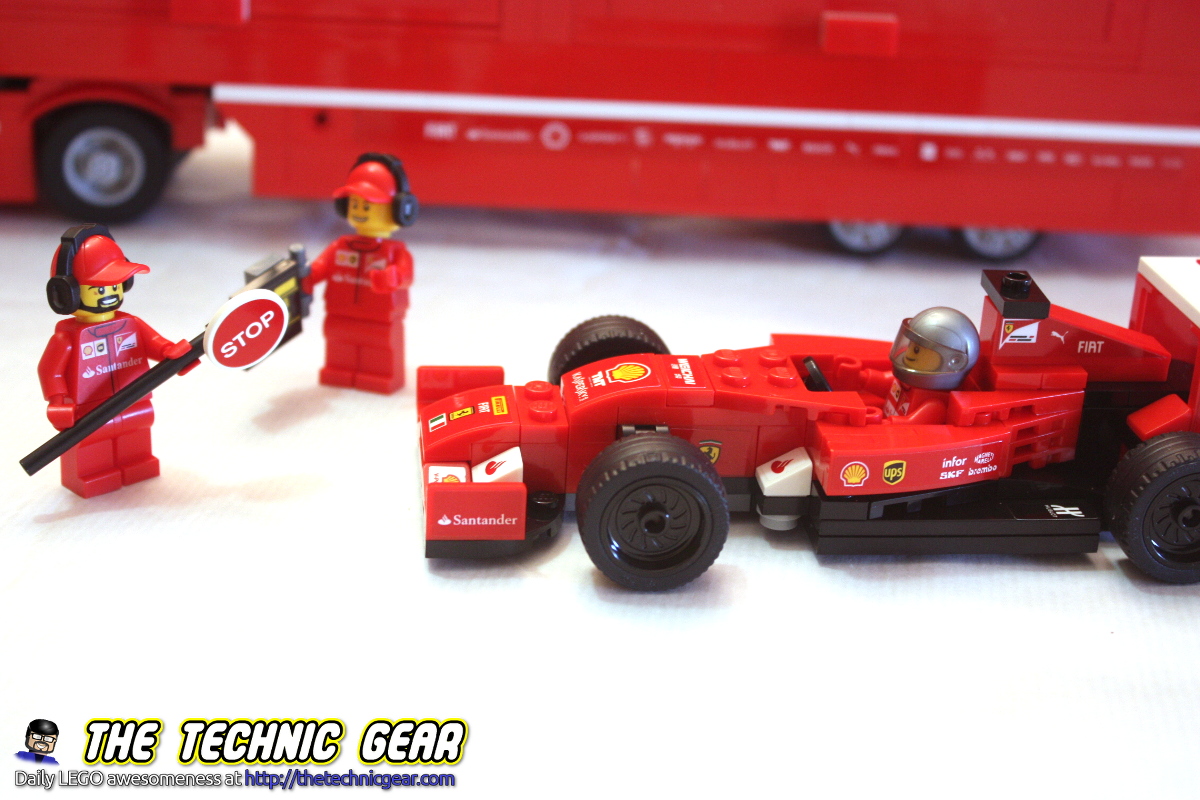 Ferrari F1 Lego | Postcard